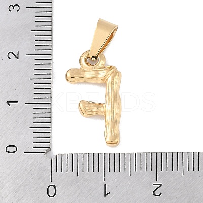 304 Stainless Steel Pendants STAS-F235-01G-F-1