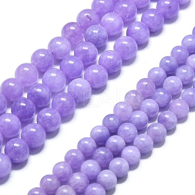 Natural Malaysia Jade Beads Strands G-L645-A01-8mm-05-1