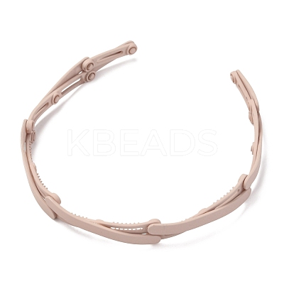 Portable Folding Resin Hairband Telescopic Headband OHAR-M001-01D-1