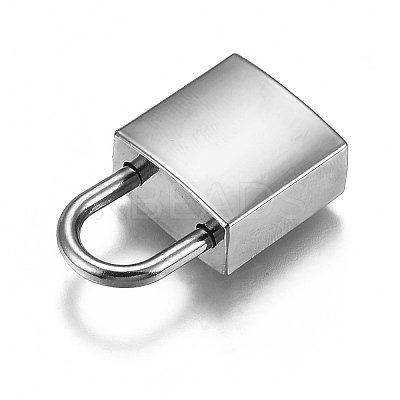 Rectangle Alloy Padlock Mini Lock with Key PALLOY-H191-02P-1