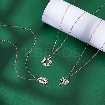 1.2MM 304 Stainless Steel Cable Chain Necklaces PH-NJEW-E122-12G-1