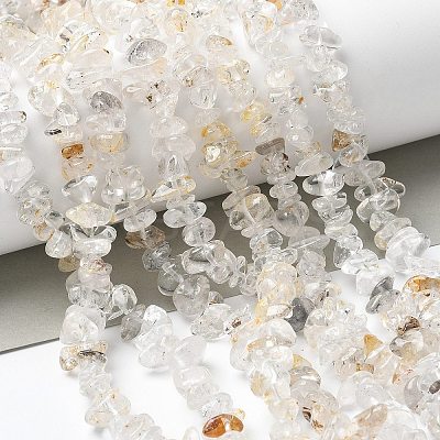 Natural Herkimer Diamond Beads Strands G-M205-95-1
