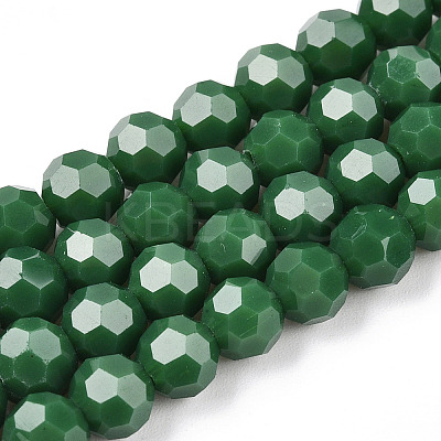 Opaque Glass Beads Stands EGLA-A035-P6mm-D06-1