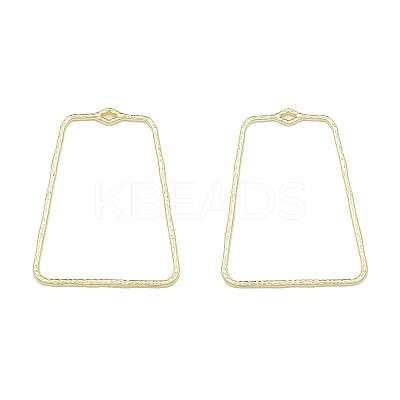 Alloy Open Back Bezel Pendants X-PALLOY-T085-04LG-1