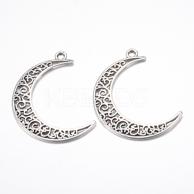 Tibetan Style Alloy Pendants LS-X-TIBE-S299-029AS-RS-1