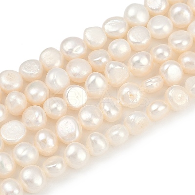 Natural Cultured Freshwater Pearl Beads Strands PEAR-P064-20B-02A-02-1