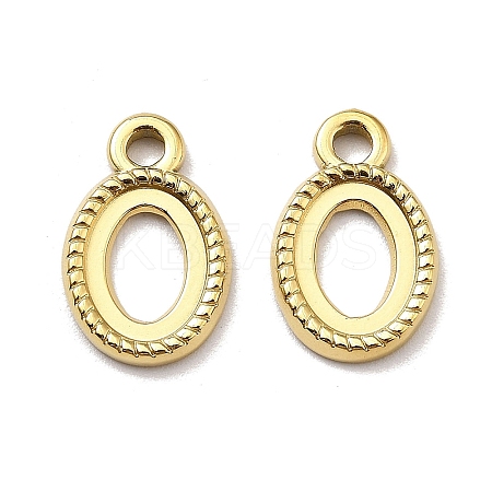 Ion Plating(IP) 304 Stainless Steel Pendant Cabochon Settings STAS-G347-11G-1