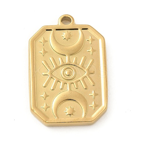 304 Stainless Steel Pendants STAS-I322-20G-1
