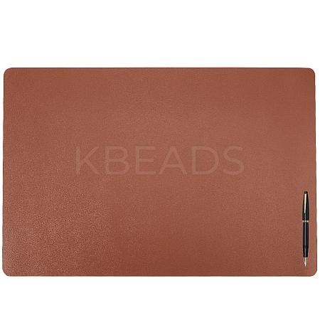 PU Leather Mouse Pad AJEW-WH20010-33A-1