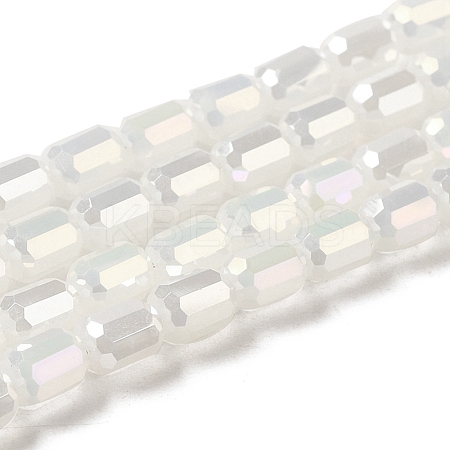 Electroplate Glass Beads Strands EGLA-D031-01D-1