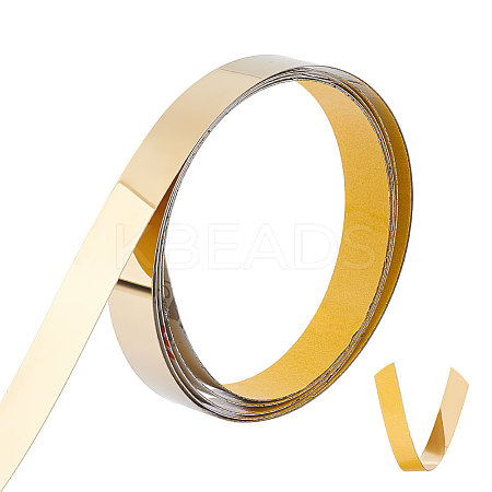 Flexible Self Adhesive 201 Stainless Steel Molding Trim AJEW-WH0329-77G-1