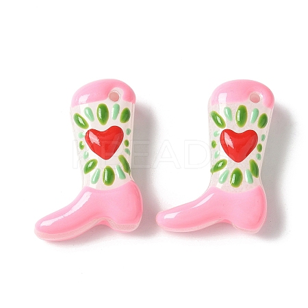 Baking Paint Glass Enamel Beads BLOW-D300-01D-1