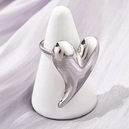 304 Stainless Steel Cuff Rings RJEW-D317-01B-P-1