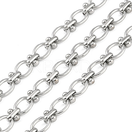 Tarnish Resistant 304 Stainless Steel Link Chain CHS-H028-03P-01-1