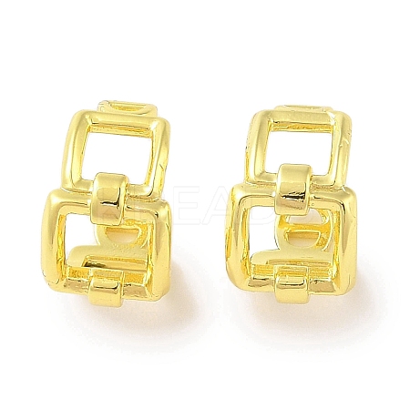 Brass Cuff Earrings for Women EJEW-I305-52G-1