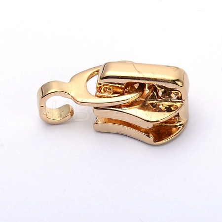 Zinc Alloy Zipper Slider PALLOY-WH0082-33A-LG-1