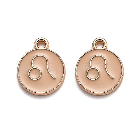 Alloy Enamel Pendants LS-ENAM-S124-01A-10G-1
