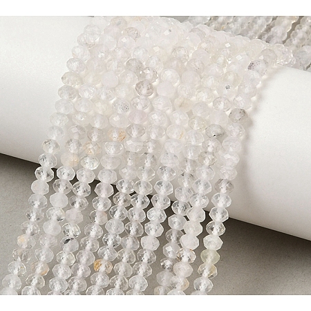 Natural Quartz Crystal Beads Strands G-D347-B03-1