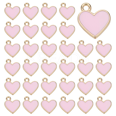 60Pcs Alloy Enamel Charms ENAM-ME0001-17-1