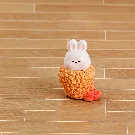Cartoon Resin Animal Sushi Mini Model PW-WGD9310-06-1