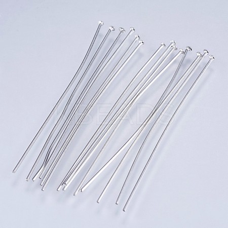 Tarnish Resistant 304 Stainless Steel Flat Head Pins STAS-F145-07P-0.6x45mm-1