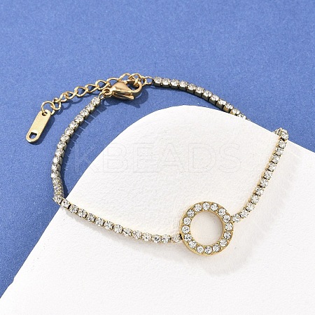 304 Stainless Steel Cup Chains Bracelets for Women BJEW-D364-01B-G-1