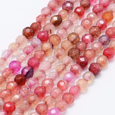 Natural Agate Beads Strands G-E469-12F-1