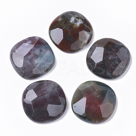 Natural Indian Agate Cabochons G-S364-003-1