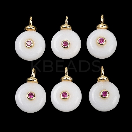 Natural White Jade Pendants G-Z134-02G-02-1