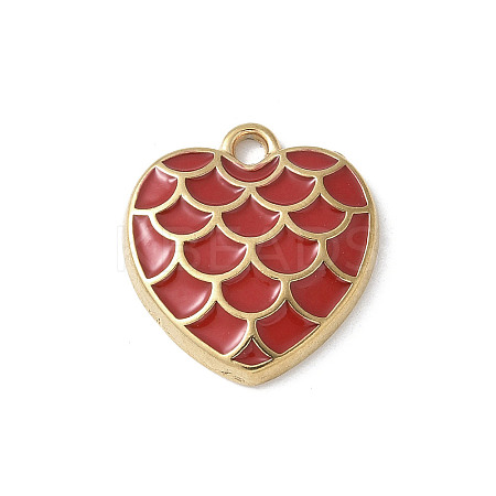 304 Stainless Steel Pendants STAS-S164-02D-G-1