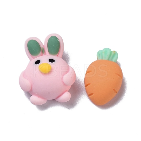 Opaque Resin Cabochons RESI-K012-11-1