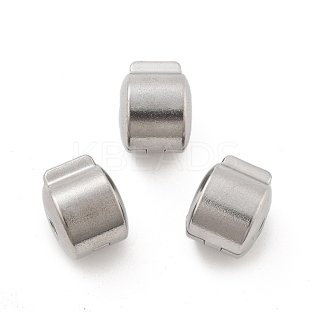 304 Stainless Steel European Style Clasps STAS-M112-04P-06-1