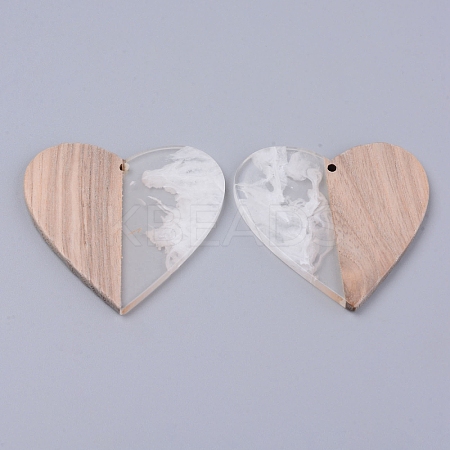 Resin & Wood Pendants LS-RESI-R428-12B-1