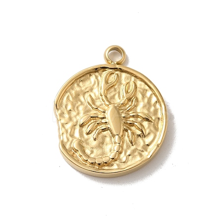 304 Stainless Steel Pendants STAS-B074-08G-10-1