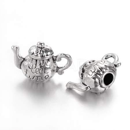 Tibetan Style Alloy Charms LS-TIBEP-0802-S-LF-1