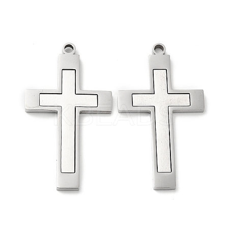Non-Tarnish 201 Stainless Steel Pendants STAS-Q216-04P-1