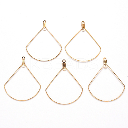 PVD Vacuum Plating 304 Stainless Steel Wire Pendants LS-X-STAS-S103-11G-1