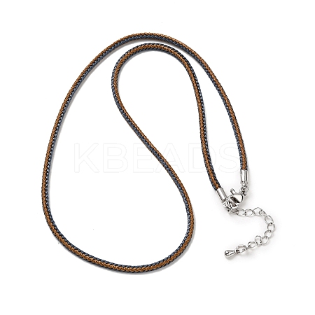 2.5MM Nylon Braided Cord Necklace Making FIND-G095-01P-20-1