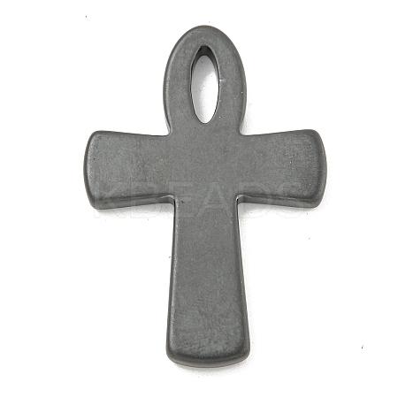 Religion Synthetic Non-Magnetic Hematite Pendants G-C136-01-1