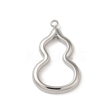 Non-Tarnish 304 Stainless Steel Pendants STAS-L022-324P-1