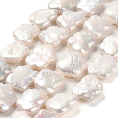 Natural Keshi Pearl Beads Strands PEAR-J007-06-1