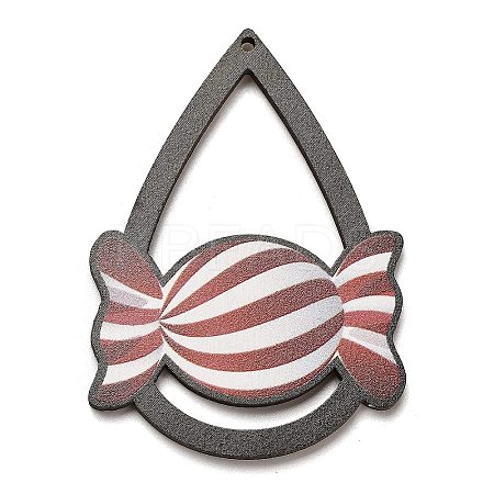Wood Pendants WOOD-Z003-04F-1