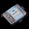 Brass Micro Pave Grade AAA Cubic Zirconia Beads ZIRC-NB0001-48-7