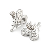 Non-Tarnish 304 Stainless Steel Stud Earrings Findings EJEW-I290-04P-2