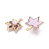 Alloy with ABS Imitation Pearl & Crystal Rhinestone & Acrylic Pendants PALLOY-Q466-04G-04-2