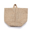 Foldable Cotton Linen Storage Basket HJEW-O003-03B-3