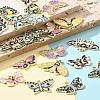 24Pcs 12 Styles Alloy Enamel Pendants ENAM-FS0001-94-8