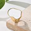 304 Stainless Steel Cuff Rings RJEW-Q011-04G-C-5