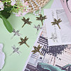 32Pcs 2 Colors Tibetan Style Alloy Pendants FIND-CA0010-81-4