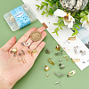 36Pcs 3 Style 304 Stainless Steel Stud Earring Findings STAS-CA0001-42-3